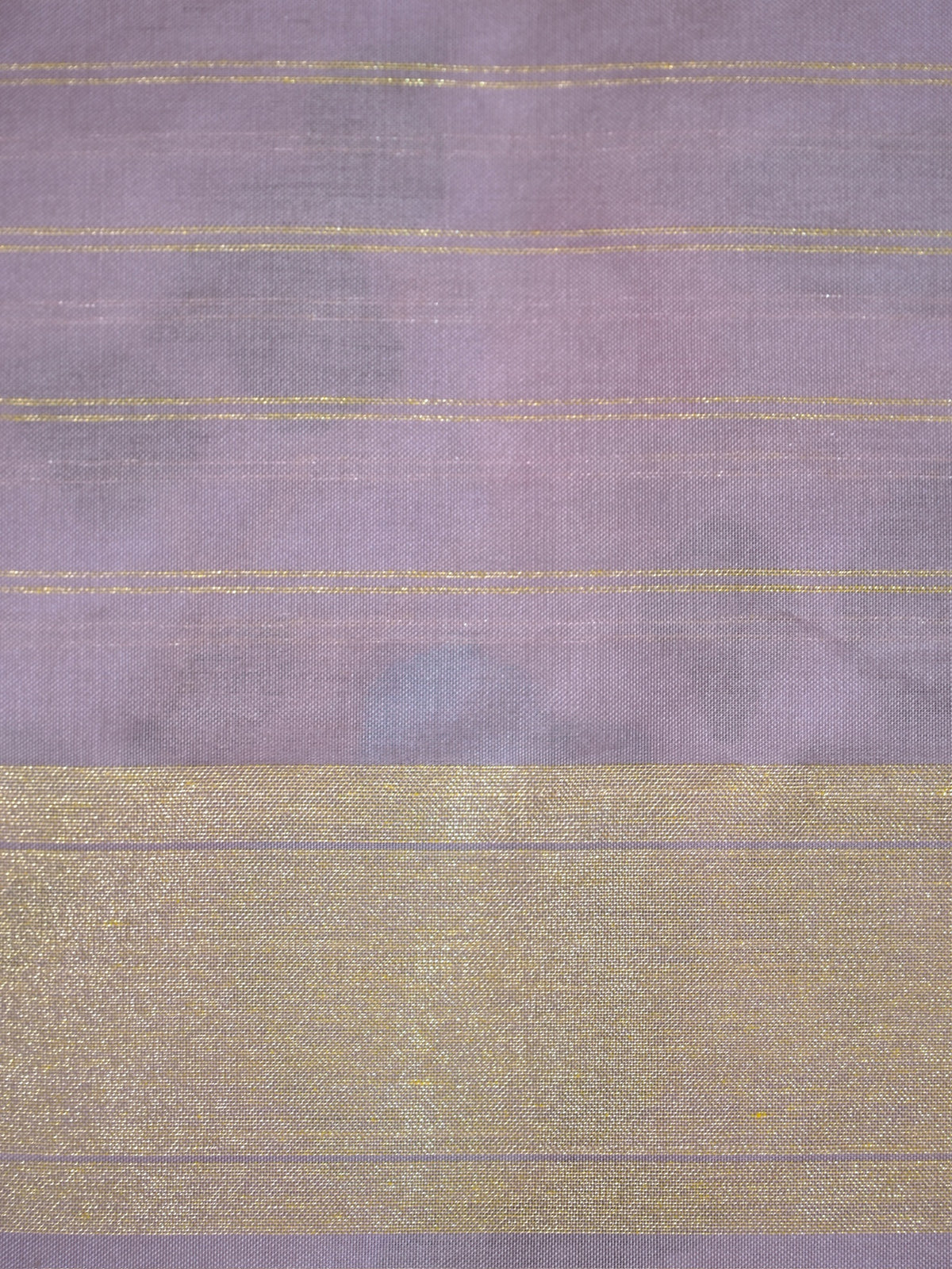 Pure Kora Silk Jamdani Saree in Lavender With Skrt Border Handwoven Saree