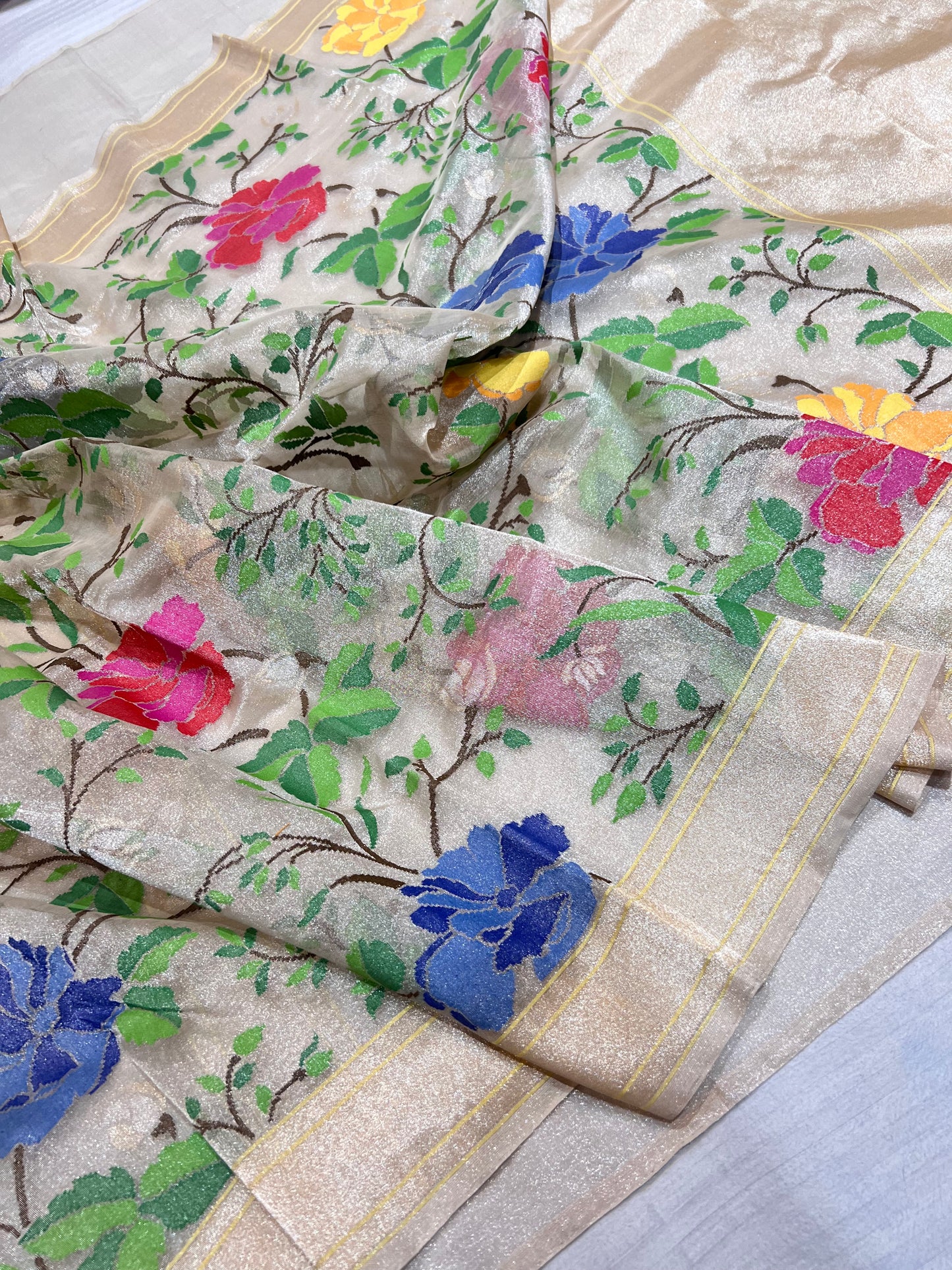 Handpicked Realzari Tissu jamdani