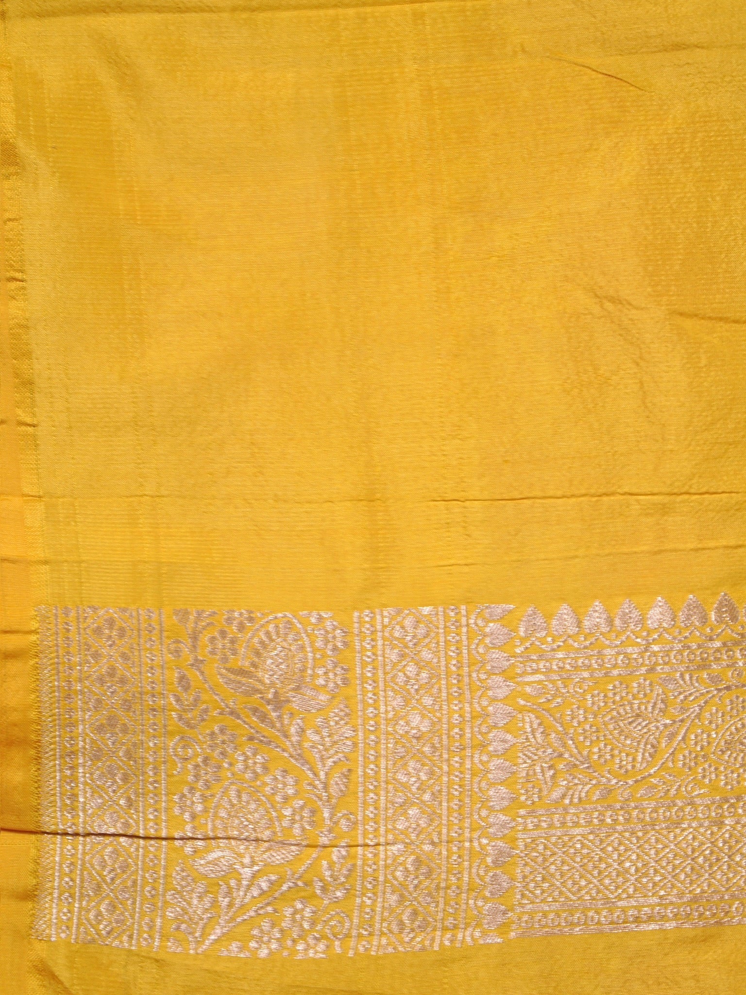 Pink Pure Katan Silk Saree |Contrast Border Pattu Style