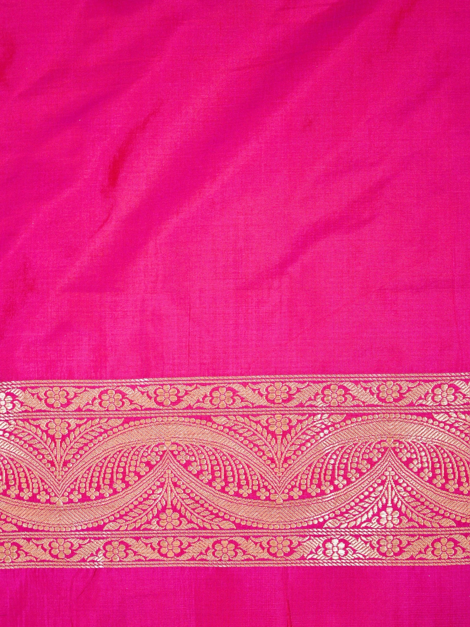 Pink Pure Katan Silk Saree |Minakaari Pattu Style