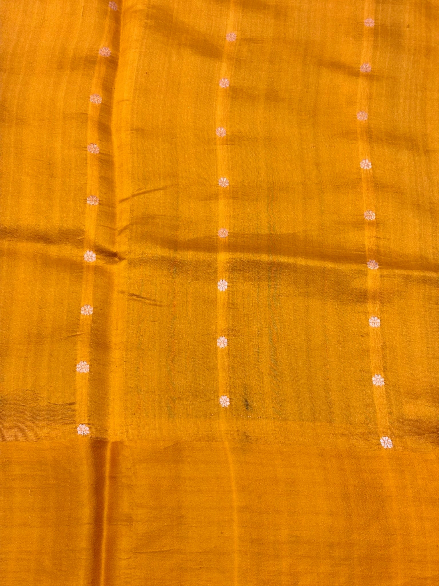 Yellow Premium Banarasi Soft Silk Saree – 100% Handwoven | Elegant & Timeless Design