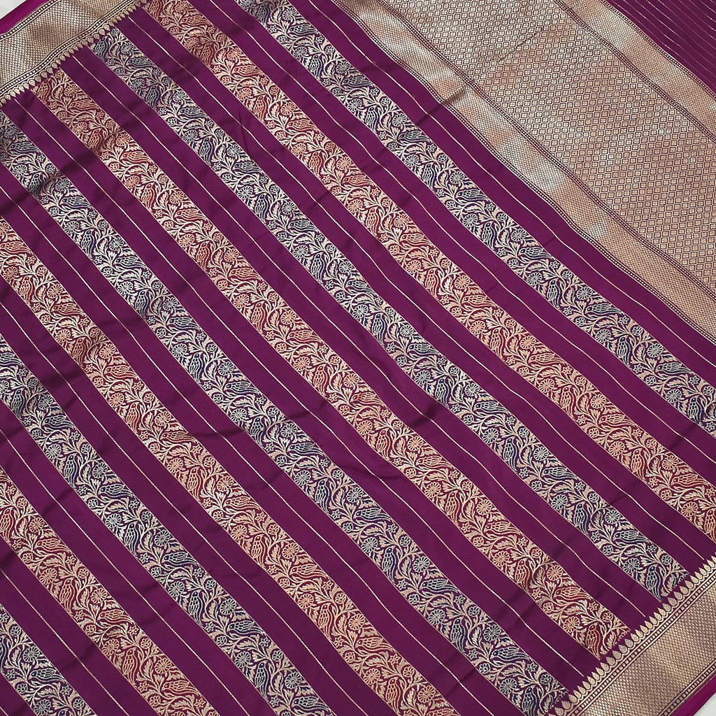 Banarasi Silk Handloom Shikargha Saree