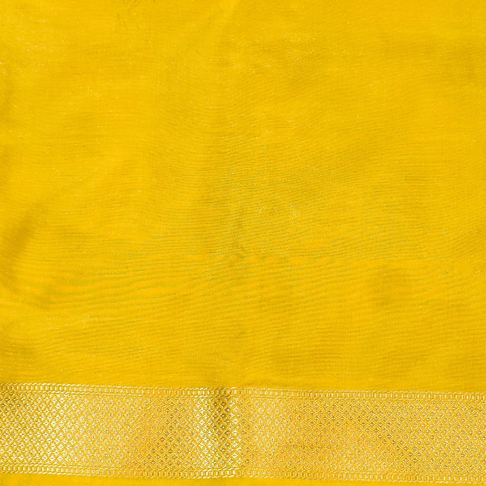 Pure Handloom Shikargha Banarasi Silk Saree