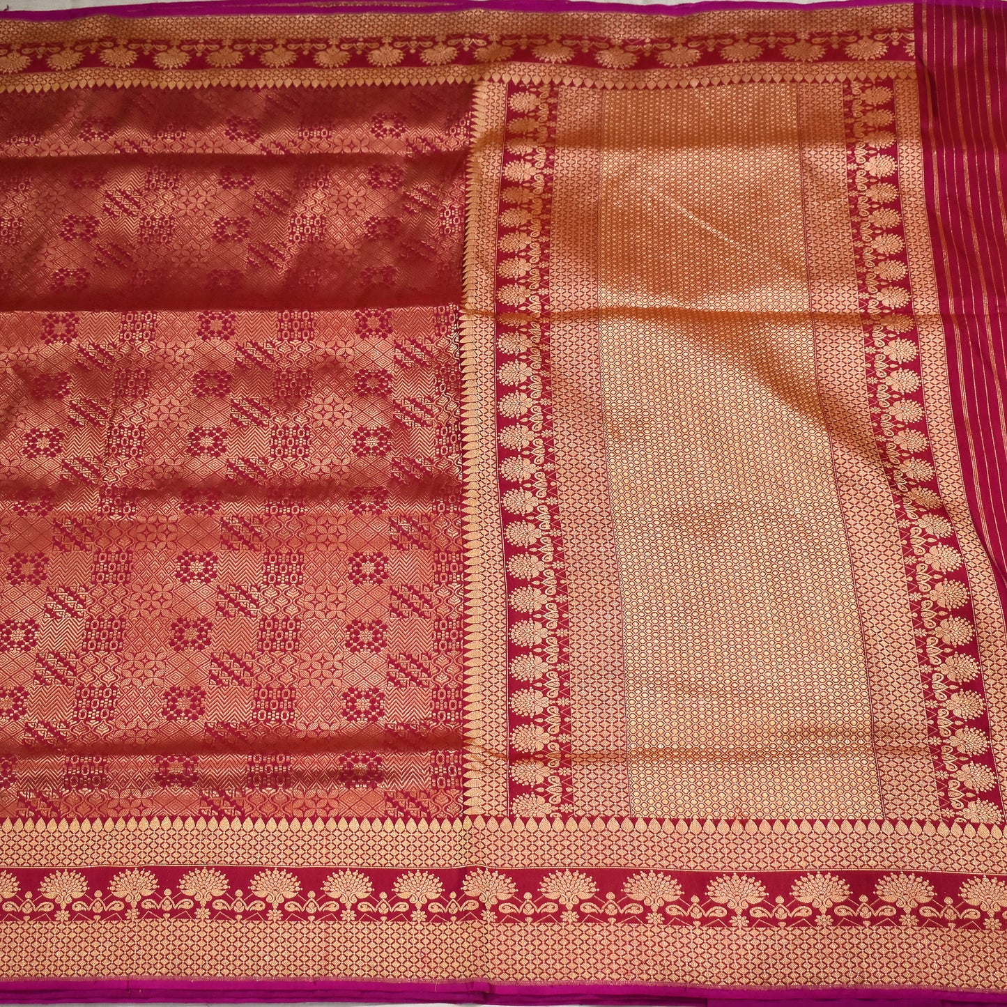 Tanchio Pure Banarasi Handwoven Silk Saree