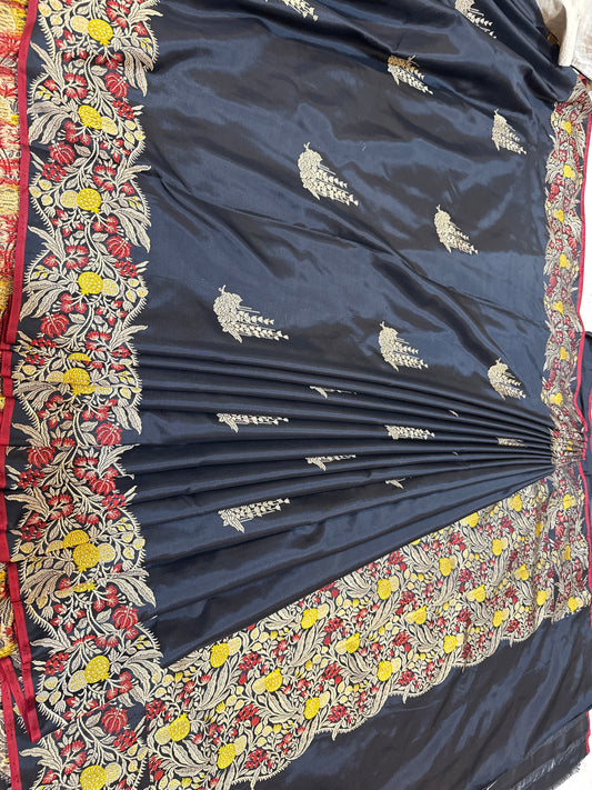 Banarasi Ektra Silk Elegant Border Silk Handloom Saree