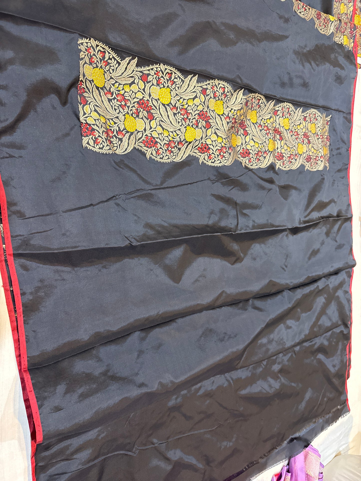 Banarasi Ektra Silk Elegant Border Silk Handloom Saree