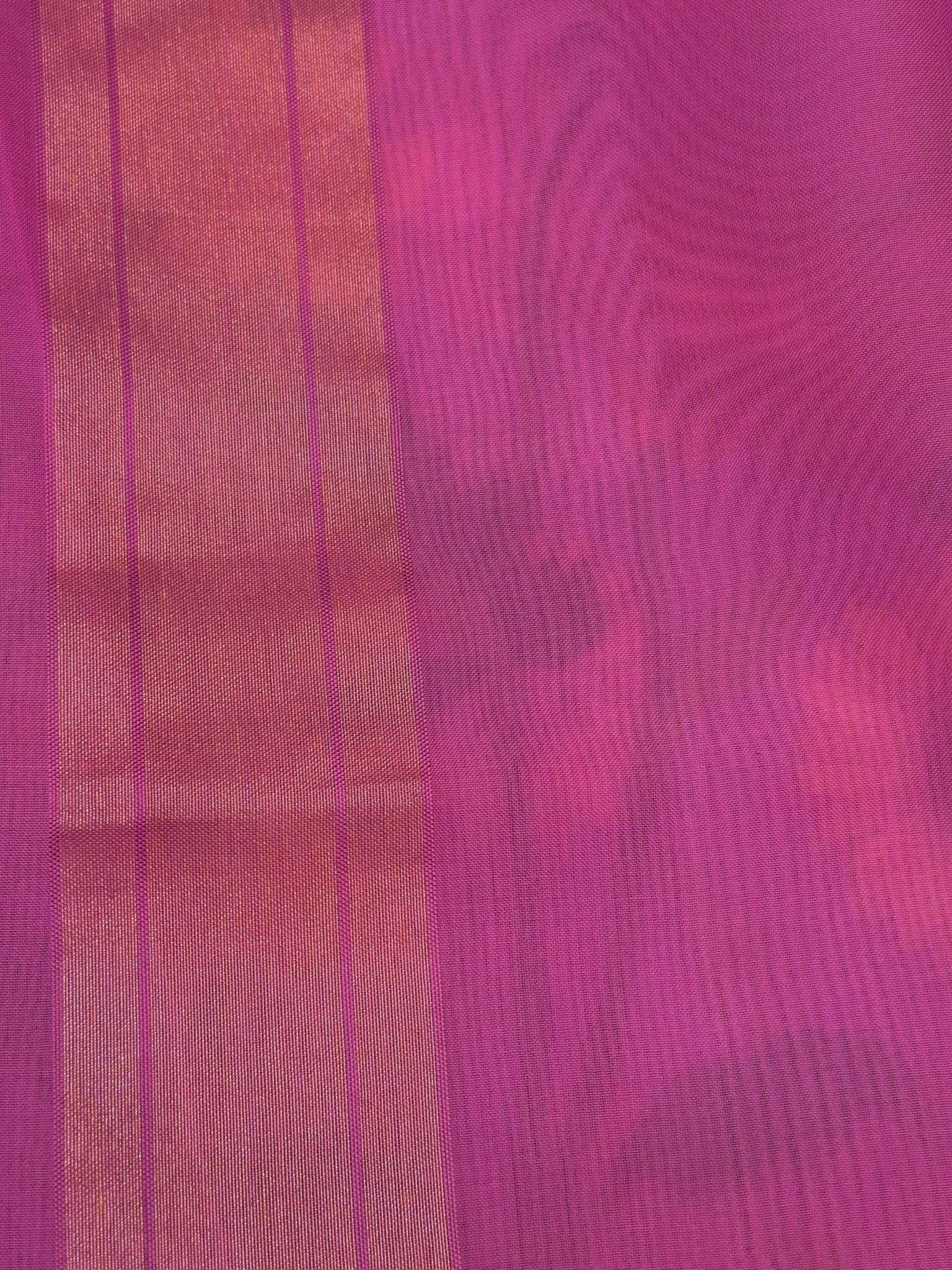 Pure Kora Organza Silk Jamdani Saree in Pink with Skrt Border Handwoven Saree