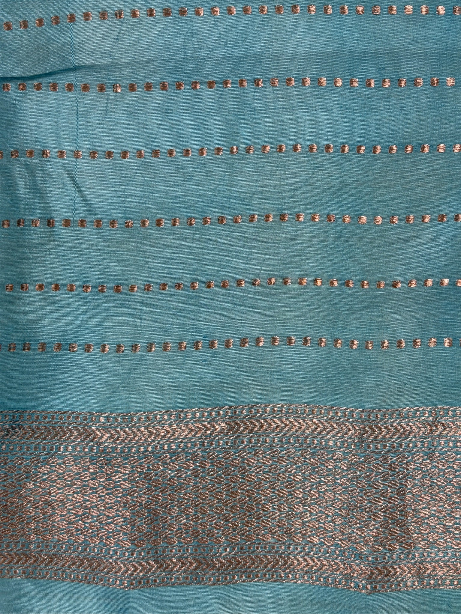 Rangkaat 100% Pure Soft Katan Silk Handwoven Saree