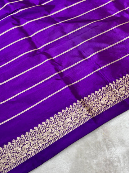 Sea Green Pure Tissue Silk Handwoven