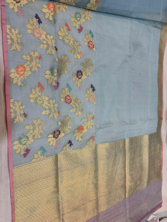 Grey Kora Silk Kadhua Tilfi Mina Skirt Kadhua Check Body