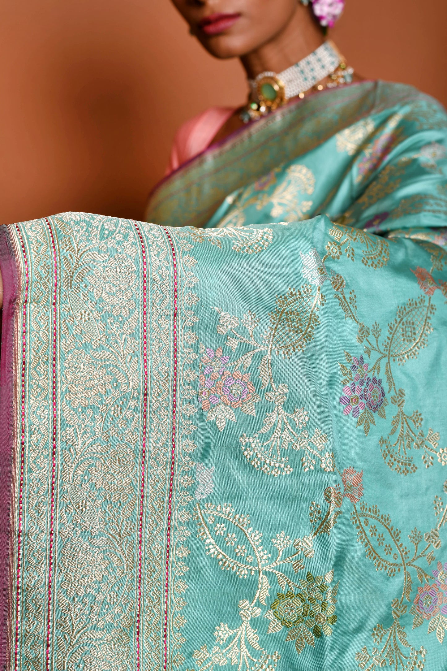 Ektara Handloom Banarasi Silk Saree